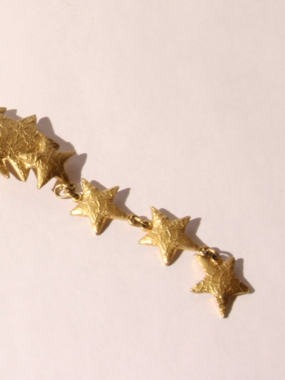 Vintage 70s Ultra Craft Gold Tone Textured Shooting Star Brooch - Picture 5 of 5